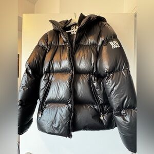 Blaumax Shiny Black Puffer Jacket